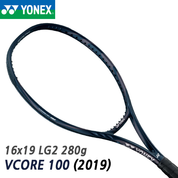요넥스 2019 브이코어 100 GBK LG2 280g 16x19 YONEX VCORE 테니스 라켓