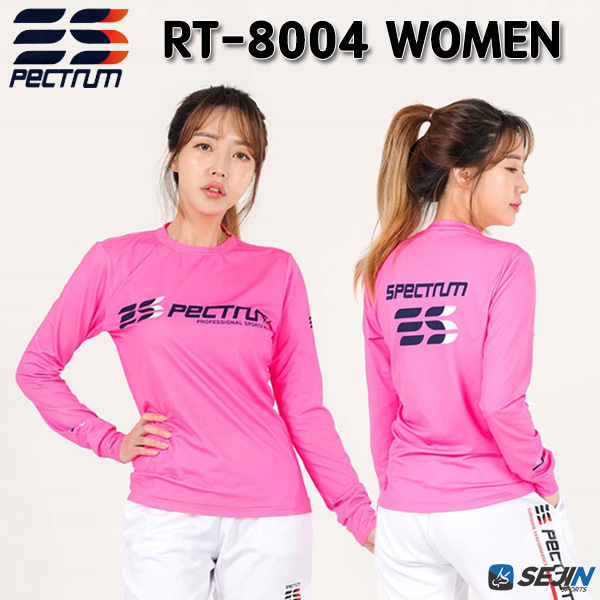 스펙트럼 2019년 FW RT 8004 여성 기획 긴팔 티셔츠 SPECTRUM LT-8004 여자